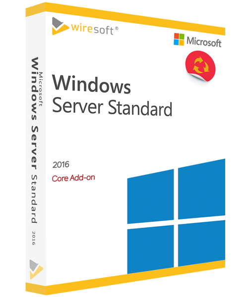 MICROSOFT WINDOWS SERVER 2016 STANDARD 2-CORE